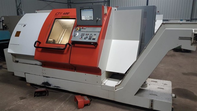 TOKARKA CNC GILDEMEISTER CTX 400 DMG Oś C Nap.Narz