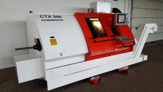 TOKARKA CNC GILDEMEISTER CTX 500 z OSIĄ C