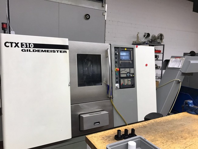 Tokarka CNC Gildemeister CTX 310 DMG Oś C Nap.Narz