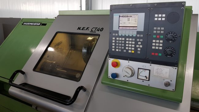 Tokarka CNC Gildemeister NEF CT 40 DMG. SIEMENS