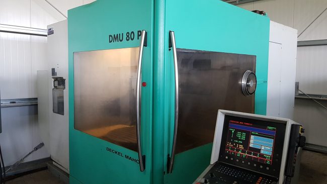 Frezarka CNC Centrum Obróbcze DMG, DMU 80P. 4osie