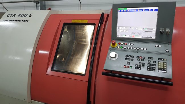 Tokarka CNC Gildemeister CTX 400 E. DMG