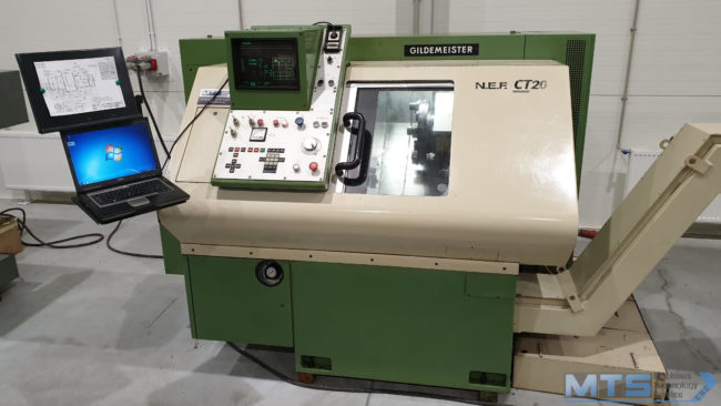 TOKARKA CNC GILDEMEISTER NEF CT 20