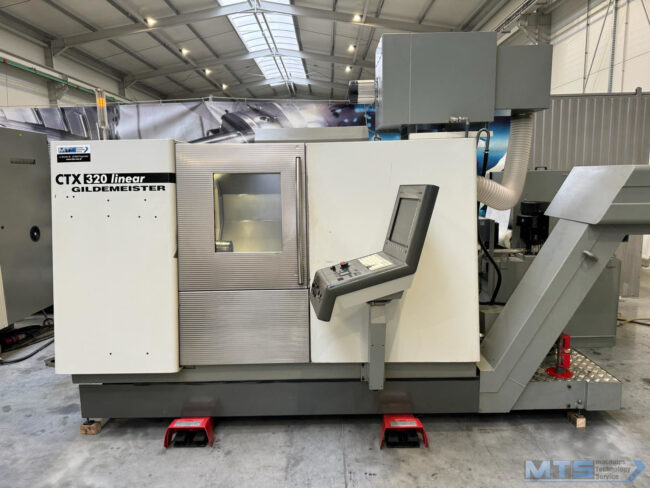TOKARKA CTX 320 LINEAR Z OSIĄ C I NAPĘDZANYMI NARZĘDZIAMI