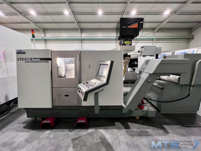 TOKARKA CNC GILDEMEISTER CTX 320 linear z osią C i napędzanymi narzędziami